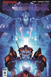 Transformers Kayıp Işık Bölüm 8 Kapak - B James Robertson Presstij Kitap James Robertson Presstij Kitap