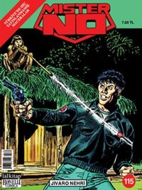 Mister No 115 - Jıvaro Nehri Stefano Marzorati Lal Stefano Marzorati Lal