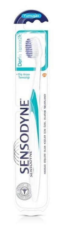 Sensodyne Derin Temizlik Orta Manuel Diş Fırçası Mavi