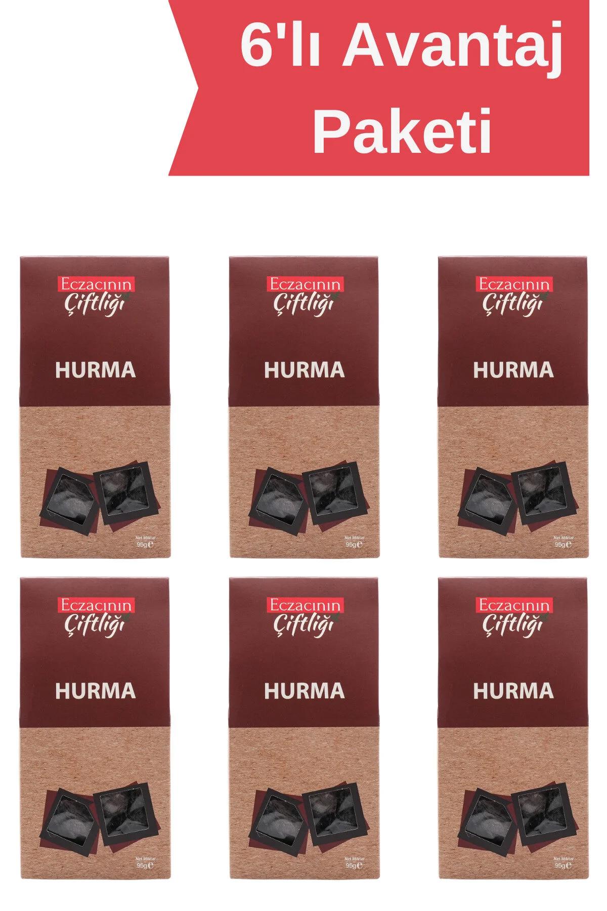 Eczacının Çiftliği Hurma 6x95 gr