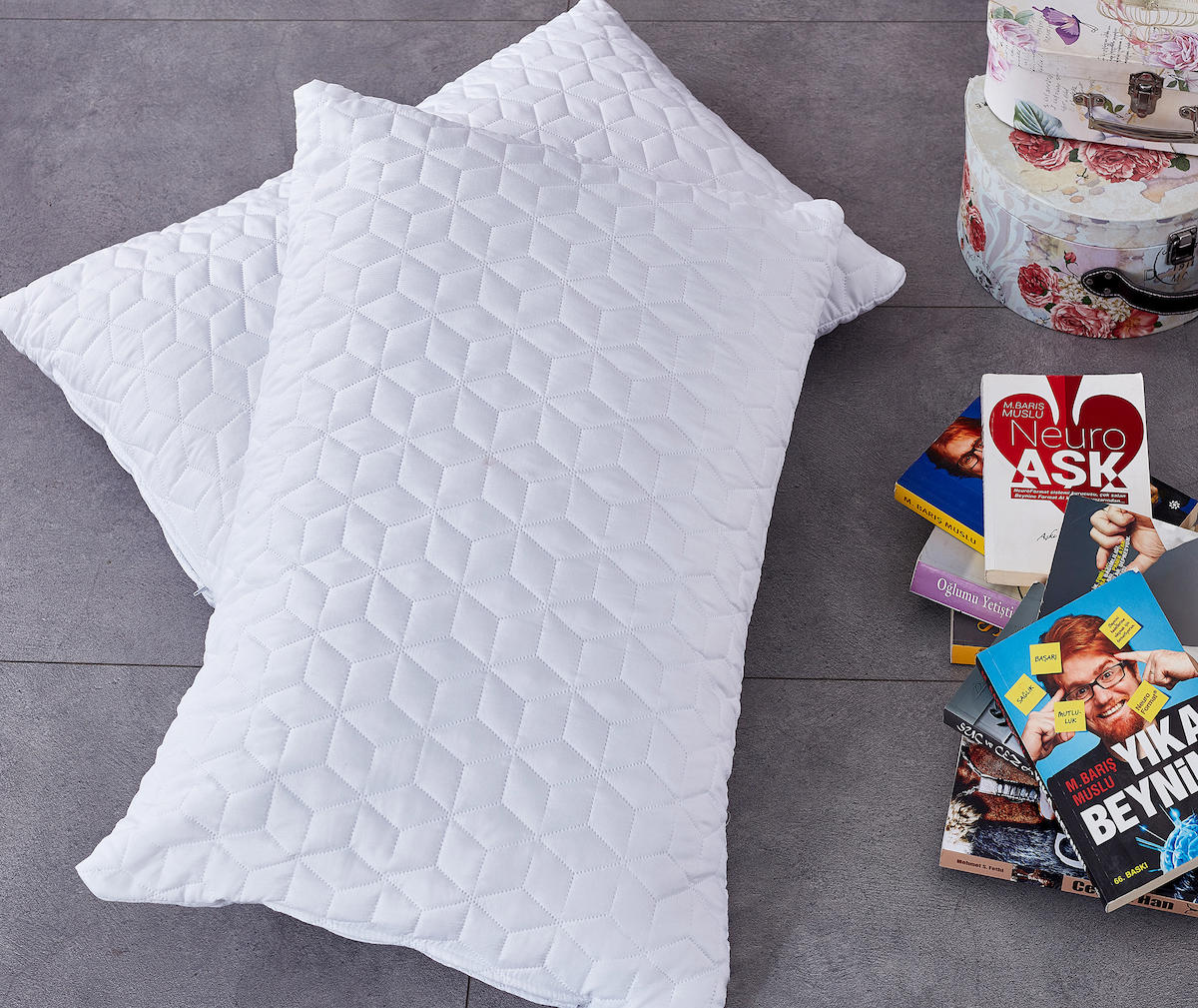 Komfort Home Ultrasonik Sıvı Geçirmez Lastiksiz 50x70 cm Tek Kişilik Alez
