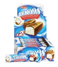 Elvan Cocos Hindistan Cevizli Çikolata 32 gr 24 Adet