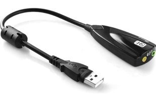 Midex Mini USB 3.5 mm Tek Girişli 7.1 Harici Ses Kartı