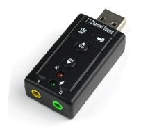 Dark DK-AC-USC71 USB Çift Girişli 7.1 Harici Ses Kartı