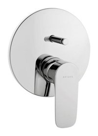 Artema X-Line A42251 Krom Aç Kapa Ankastre Banyo Bataryası Gümüş