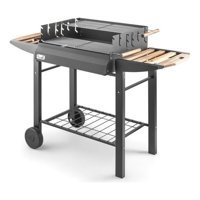 The Favilla Grillchi Standlı Kömürlü Dikdörtgen Tekerlekli Barbekü