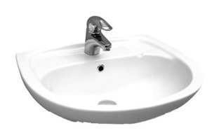 Serel Mio My01Tds110H Tekli 59 cm Seramik Lavabo Beyaz