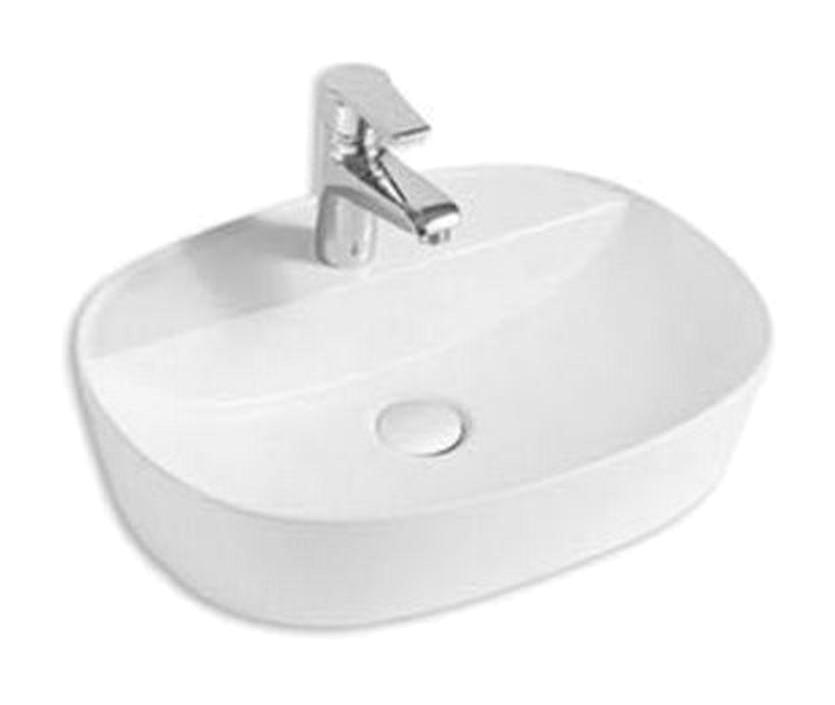 Aqua Art 8496 Tekli 600 cm Seramik Çanak Lavabo Beyaz