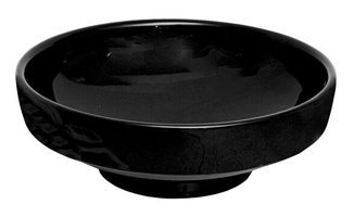 Vitra Jewels 4334b4700016 Tekli 40 cm Seramik Yuvarlak Lavabo Siyah