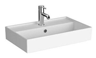 Vitra Archiplan 7401b0030001 Tekli 60 cm Porselen Dikdörtgen Lavabo Beyaz