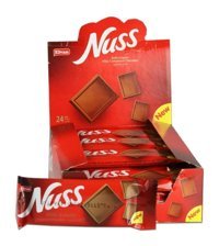 Elvan Nuss Sütlü Çikolata 21 gr 24 Adet