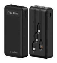 Soultech Hydra 20000 mAh Powerbank Siyah