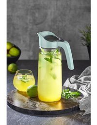 Hane Santiago Cam 1.5 lt Yeşil Plastik Kapaklı Sürahi