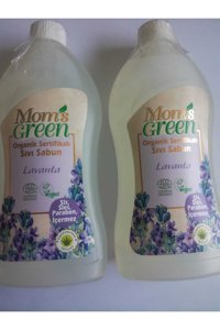 Mom'S Green Lavanta Nemlendiricili Parabensiz Organik Köpük Sıvı Sabun 1.2 lt 2'li
