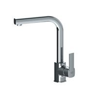 Gpd Pedra MTE160 Kuğu Çift Girişli Aç Kapa Eviye Bataryası Gümüş