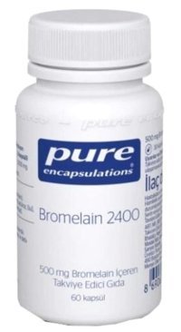 Pure Encapsulations Bromelain Aromasız Yetişkin Vitamin 60 Kapsül