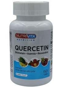 Nutrivita Quercetin Meyveli Yetişkin Vitamin 60 Tablet
