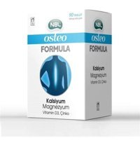 Nbl Osteo Formula Aromasız Yetişkin Vitamin 90 Tablet