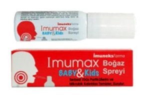 Imumax Baby Kids Boğaz Spreyi Aromasız Çocuk Vitamin 20 ml
