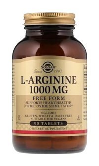 Solgar L-Arginine Aromasız Yetişkin Vitamin 90 Tablet