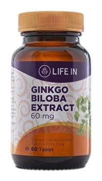 Life Ginkgo Biloba Ekstrakt Gingko Biloba Yetişkin Vitamin 60 Tablet