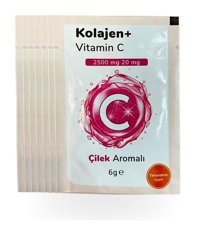 Solife Kolajen+ Vitamin C Çilekli Yetişkin Vitamin 6 gr