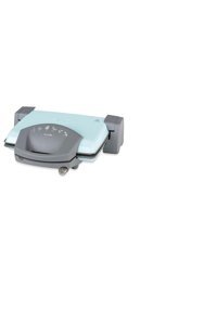Fakir Piccadilly 4 Dilim Granit Çıkartılabilir Plaka Tek Yönlü 1800 W Izgaralı Mavi Tost Makinesi