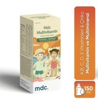 Mdc Multivitain Multimineral Aromasız Yetişkin Vitamin 150 ml