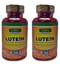 Vitapol Lutein Zeaksantin Astaksin Aromasız Yetişkin Vitamin 2x100 Kapsül