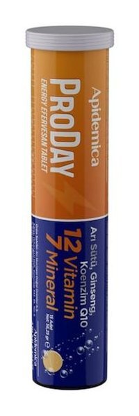 Apidemica Proday Bitki Ekstralar Yetişkin Vitamin 15 Tablet