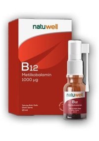 Natuwell B12 Aromasız Yetişkin Vitamin 10 ml