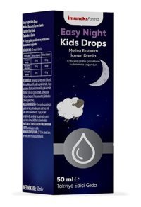 Imuneks Easy Night Kids Drops Aromasız Çocuk Vitamin 50 ml