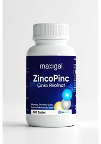 Maxigal Zincopinc Aromasız Yetişkin Vitamin 120 Tablet