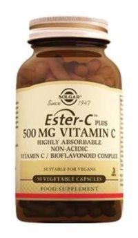 Solgar Ester C Plus Highly Absorbable Aromasız Yetişkin Vitamin 50 Tablet