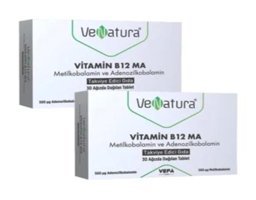 Ocean Vitamin B12 Ma Aromasız Yetişkin Vitamin 2x30 Tablet