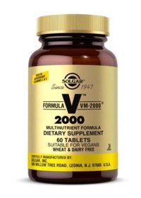 Solgar Formula Vm 2000 Aromasız Yetişkin Vitamin 60 Kapsül