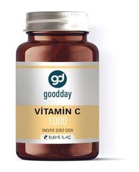 Goodday Vitamin C Aromasız Yetişkin Vitamin 60 Kapsül