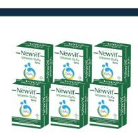 Newvit Vitamin D3 Aromasız Yetişkin Vitamin 6x30 ml