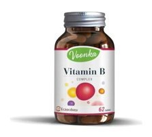 Voonka Vitamin B Complex Aromasız Yetişkin Vitamin 62 Tablet