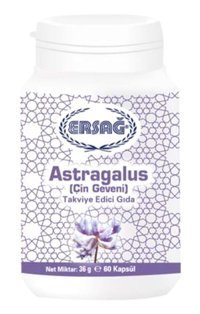 Ersağ Astragalus Çin Geveni Çin Geveni Yetişkin Vitamin 60 Kapsül