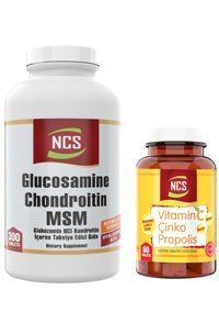 Ncs Vitamin C Çinko Propolis + Glucosamine Msm Portakallı Yetişkin Vitamin 60 Tablet - 300 Tablet