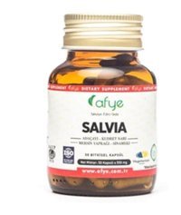 Afye Salvia Adaçayı - Kudret Narı - Mersin Yaprağı - Sinameki Yetişkin Vitamin 50 Kapsül
