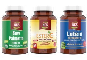 Ncs Lutein Ester Vitamin C Saw Palmetto Aromasız Yetişkin Vitamin 120 Tablet - 120 Tablet