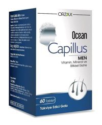Ocean Capillus Men Bitki Ekstralar Yetişkin Vitamin 60 Tablet