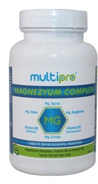 Multipro Magnezyum Complex Aromasız Yetişkin Vitamin 90 Tablet