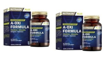 Nutraxin A-Oxi Aromasız Yetişkin Vitamin 2x60 Kapsül