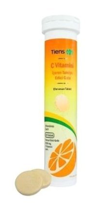 Tiens Vitamin C Efervesan Portakallı Yetişkin Vitamin 20 Adet