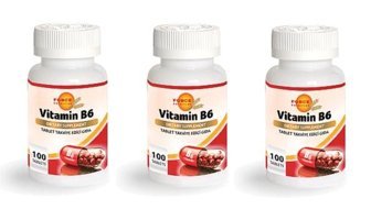 Force Nutrition Vitamin B6 Bitki Ekstralar Yetişkin Vitamin 3x100 Tablet