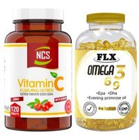 Ncs Vitamin C - Omega 3 Meyveli Yetişkin Vitamin 120 Tablet