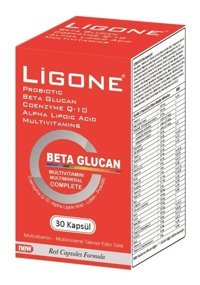 Ligone Beta Glucan Aromasız Yetişkin Vitamin 30 Tablet